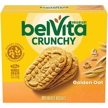 Belvita Cinnamon Brown Sugar Breakfast Biscuits, 8 Packs (4 Biscuits per Pack)