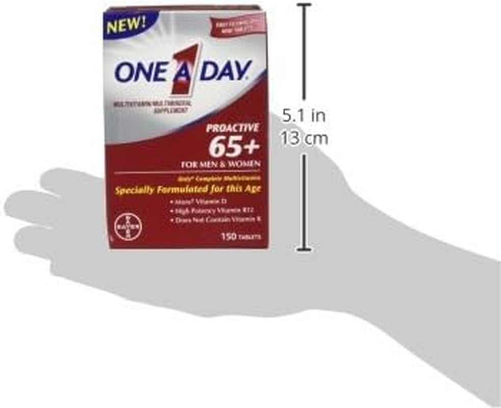 One-A-Day Proactive 65 plus Multivitamins for Men and Women