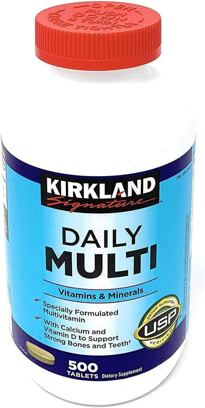 Kirkland Signature Daily Multi, 500 Tablets (2 Pack)