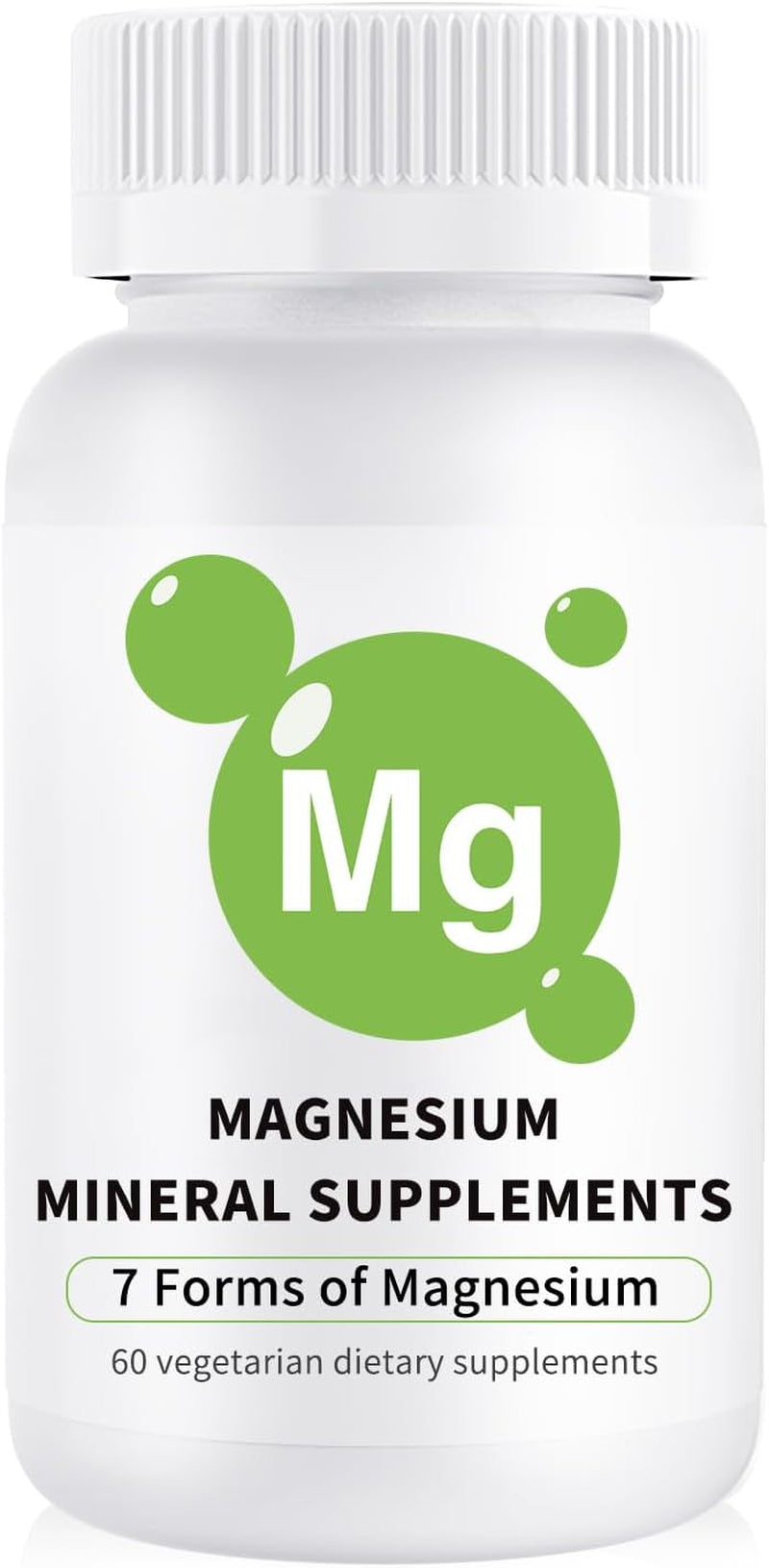 Magnesium Breakthrough Supplement 4.0 - Has 7 Forms of Magnesium: Glycinate, Malate, Citrate, and More - Natural Sleep and Brain Supplement - 60 Capsules