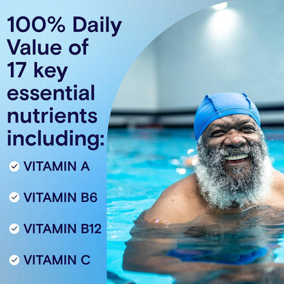 One-A-Day Men's Multivitamin 50+ Daily Essentials | Multivitamin for Men 50 plus Supports Immune Health, Healthy Brain Function & Physical Energy | Vitamins for Men with Vitamin C & Zinc, 150 Count