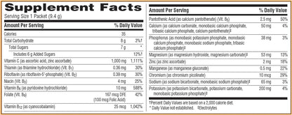 Emergen-C 1000Mg Vitamin C Powder, with Antioxidants, B Vitamins and Electrolytes, Vitamin C Supplements for Immune Support, Caffeine Free Fizzy Drink Mix, Tangerine Flavor