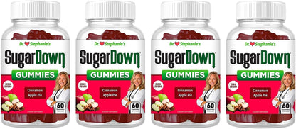 Dr. Stephanie’s Sugardown Gummies – Ceylon & Cassia Cinnamon Supplement - 0G Sugar