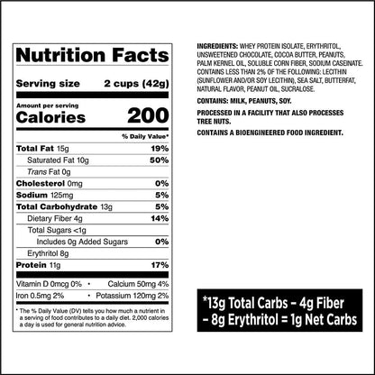 Quest Nutrition High Protein Low Carb, Gluten Free, Keto Friendly, Peanut Butter Cups, 12 Count (Pack of 1) (Total- 17.76 Ounce)